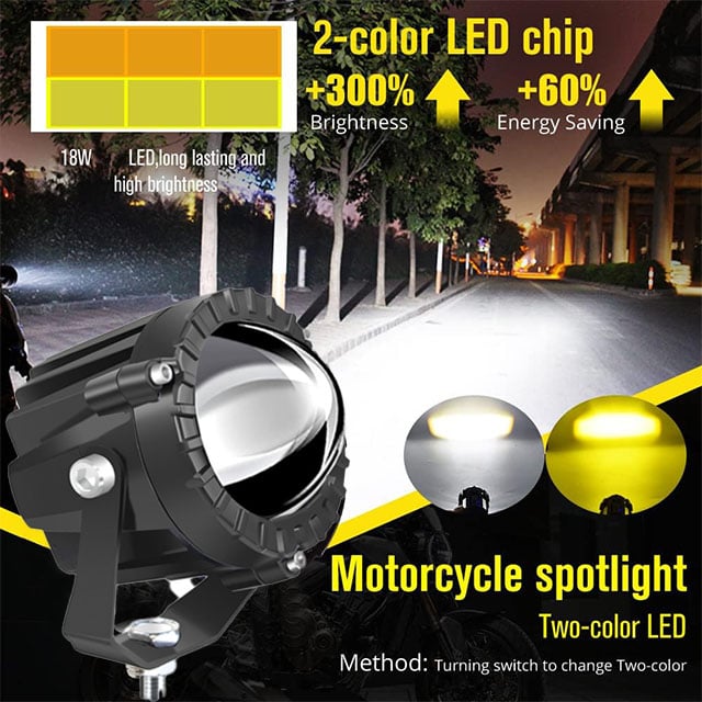 Projecteur laser LED extérieur pour feux de route de voiture (Togo)