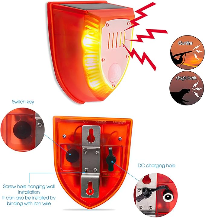 détecteur de mouvement avec son (Chad)