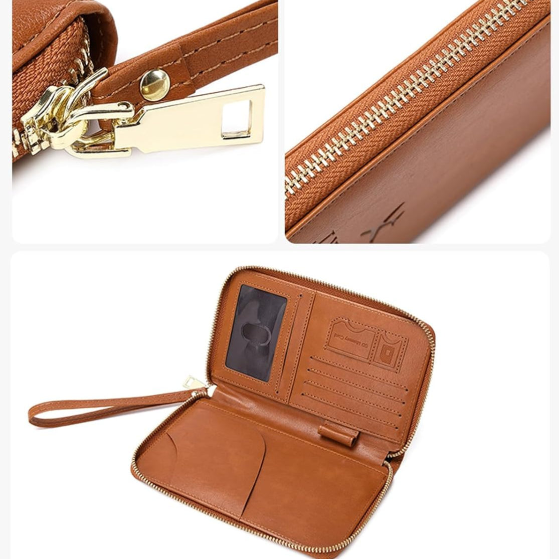 étui à passeport en cuir (Congo)