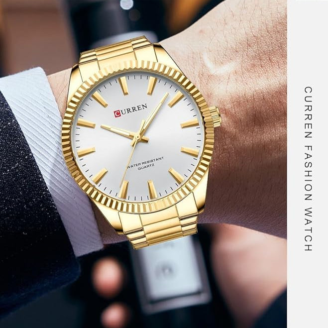 Montre Curren en or (Benin)