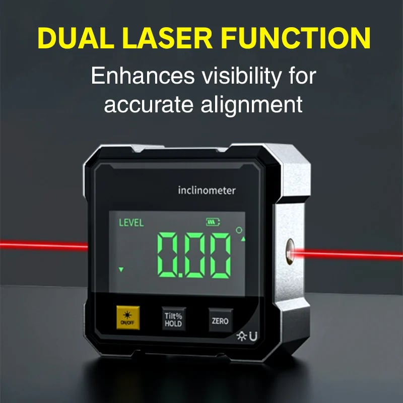 Inclinomètre magnétique à double laser (Cameroun)
