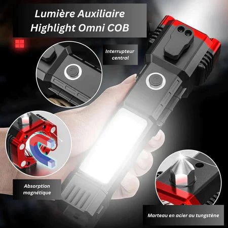 Lampe Torche Tactique 4-en-1 Togo