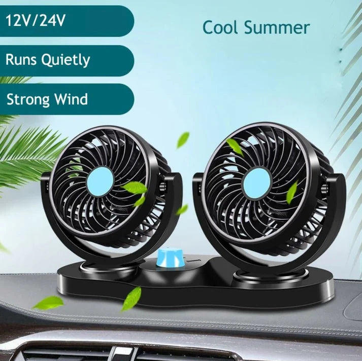 Mini ventilateur de voiture à 360 degrés (Benin)