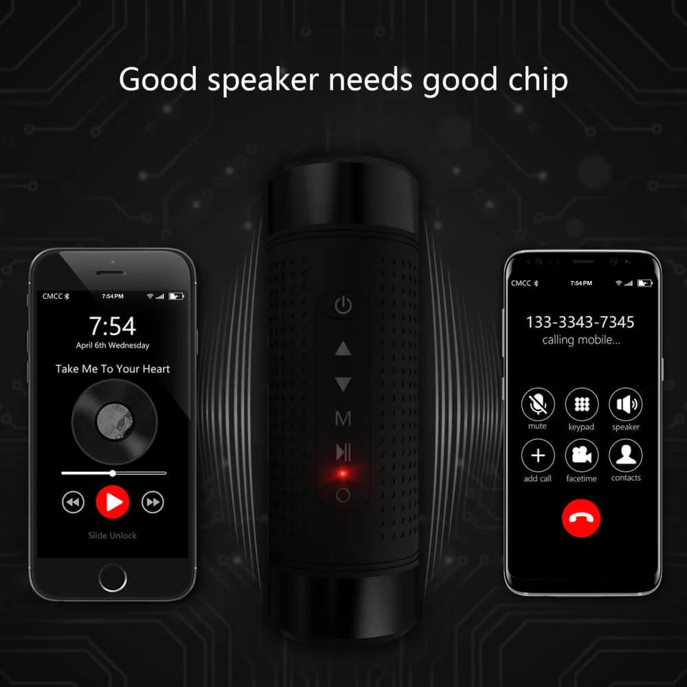 Haut-parleur Bluetooth avec lampe flash (Mali)