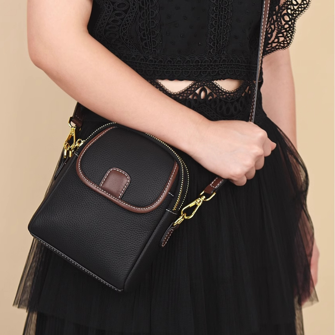 Sac Santorini original en cuir (Niger)