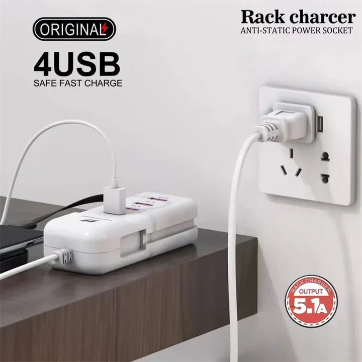 Chargeur portable multi-usage 4 en 1 (Burkina faso)