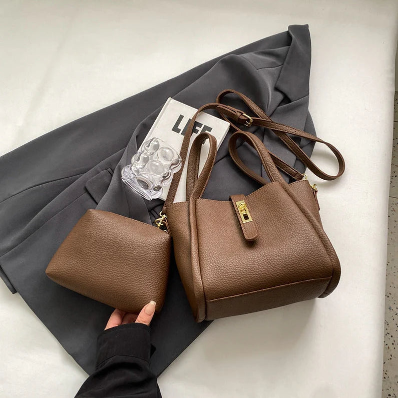Sac seau avec pochette intérieure (Sénégal)