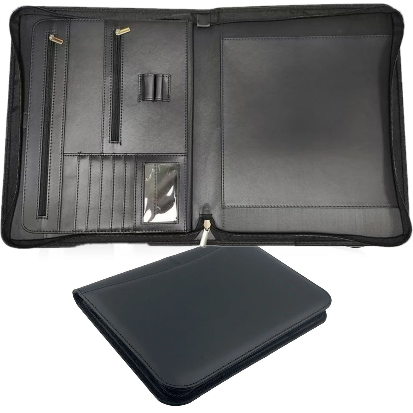 porte-documents en cuir végétalien (Niger)