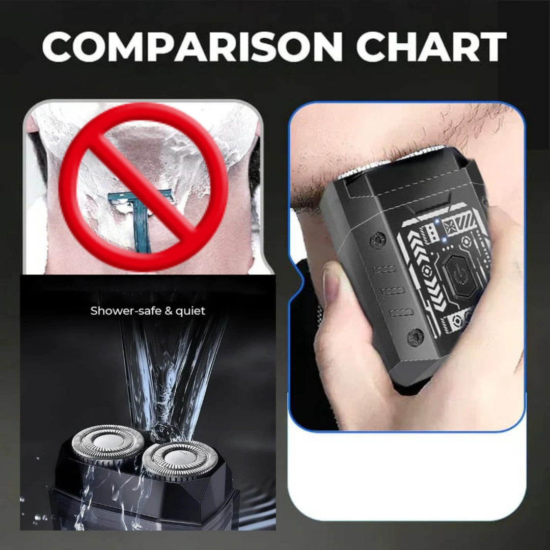 Mini rasoir électrique à double lame (Benin)