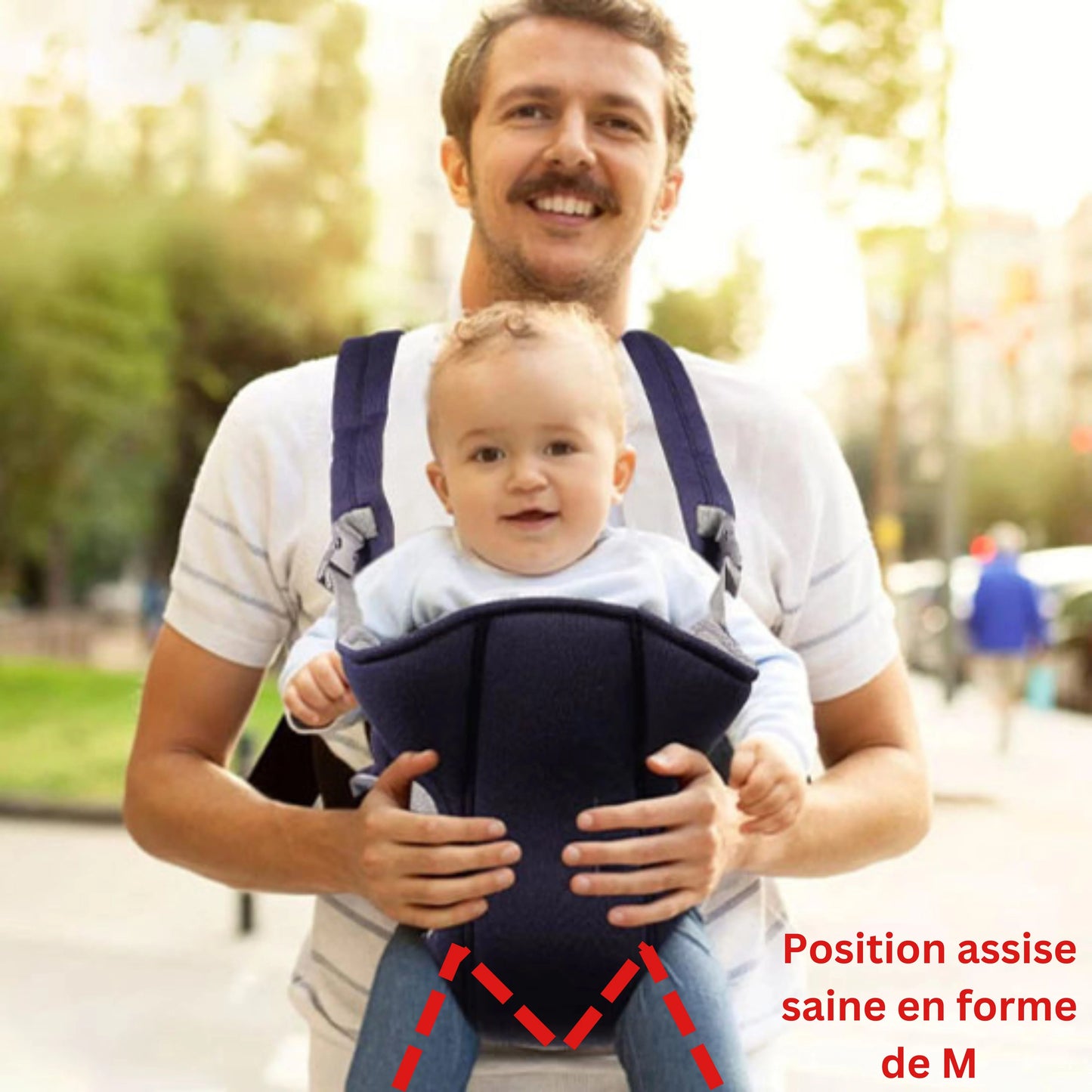 Porte-bébé réglable et confortable (Gabon)