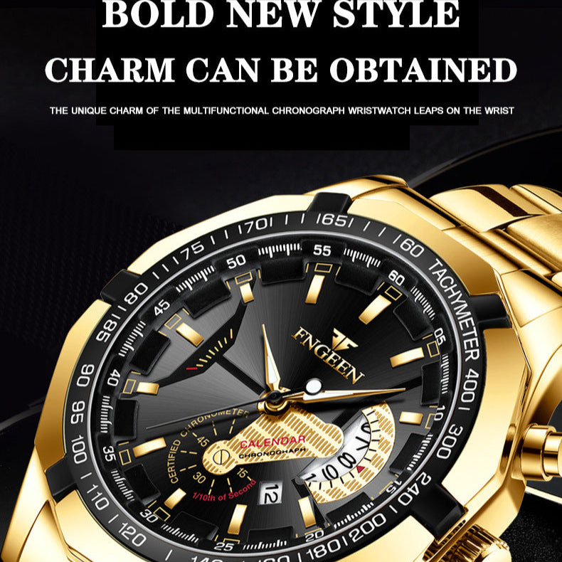 Montre homme FNGEEN au design moderne (Congo)