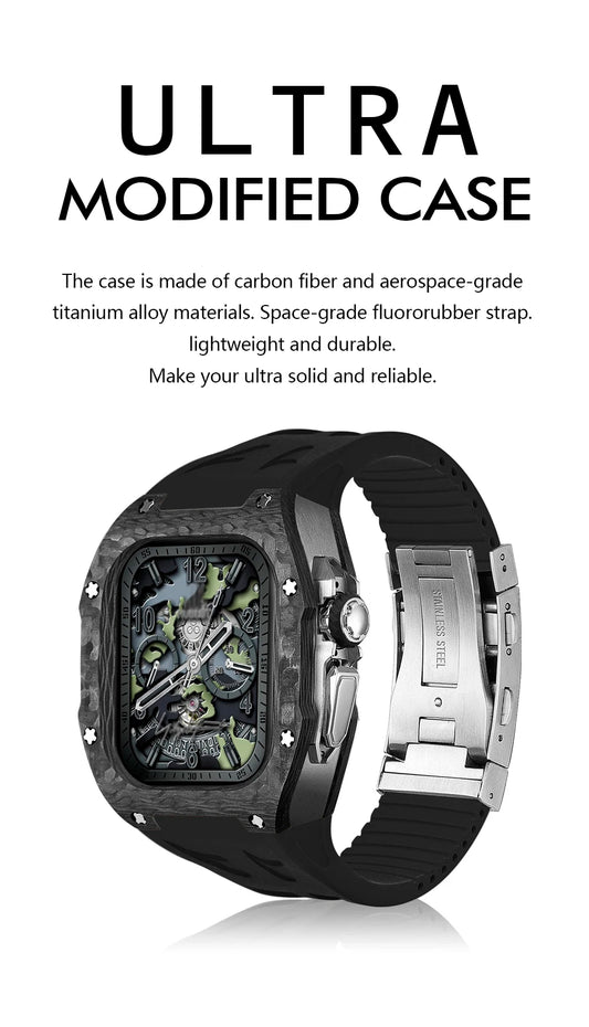 「Ultra」Apple Watch Case Full Titanium Pro Series U2 (Full Black)