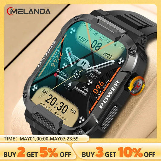 Montre intelligente étanche et robuste de qualité militaire (Benin)