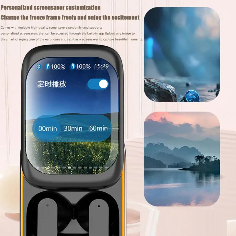 Écouteurs sans fil avec écran (Togo)