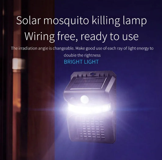 Lampe de tueurs de moustique solaire 2 en 1 (Congo)