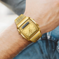 Montre Numérique à Double Affichage pour Homme, en Or (Benin)