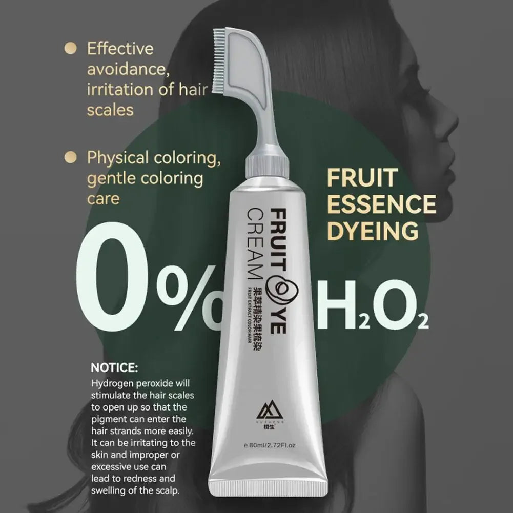 Crème de teinture pour cheveux aux fruits naturels (Burkina faso)