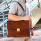 Sac business en cuir de luxe pour homme (Niger)