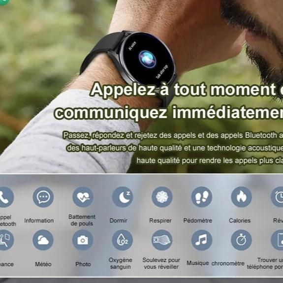Montre de sport avec moniteur de fréquence cardiaque (Côte d'Ivoire)