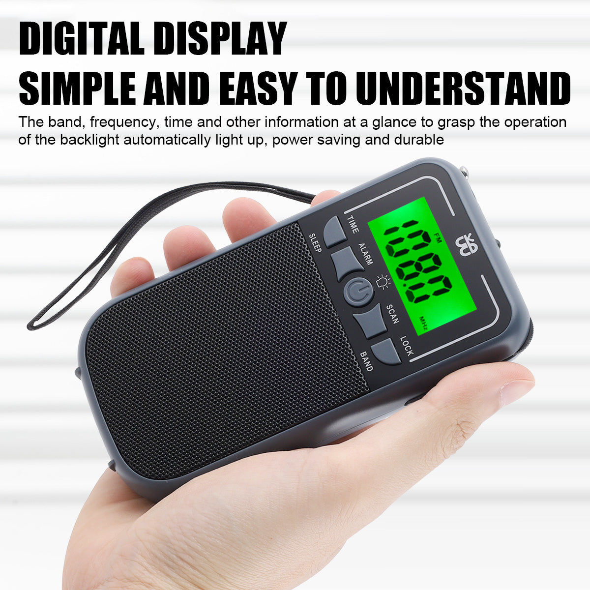 Mini radio portable de poche (Mali)