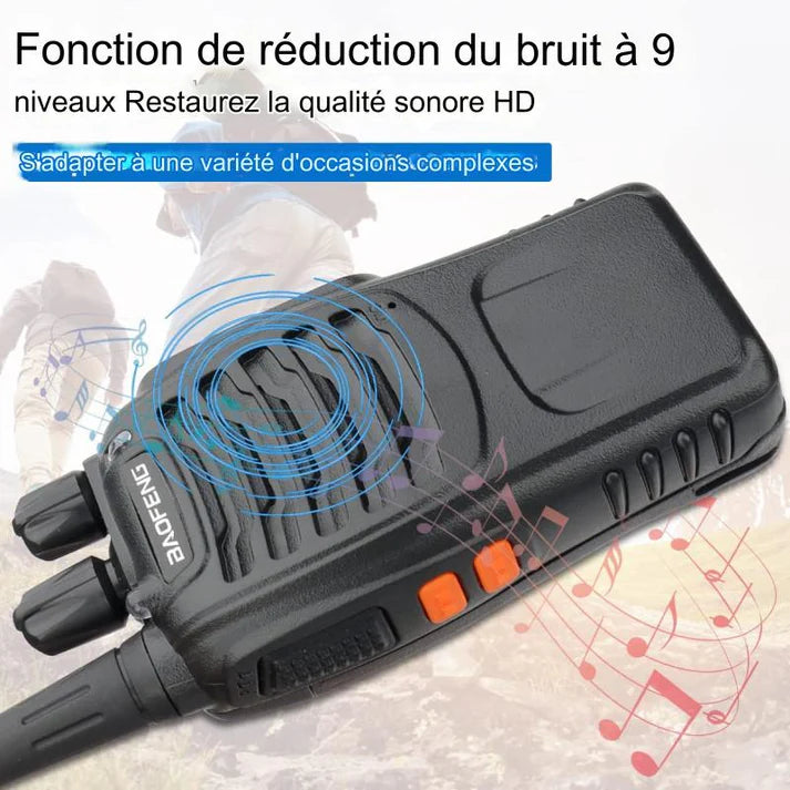 Talkie-walkie portable rechargeable (Côte d'Ivoire)