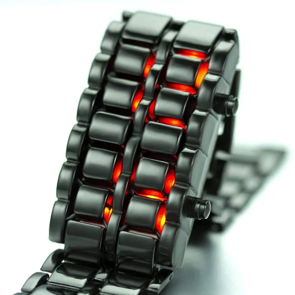 montres-bracelets numériques de LED (Benin)