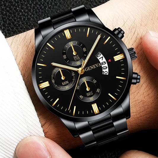 Montre-bracelet de luxe avec calendrier (Burkina faso)