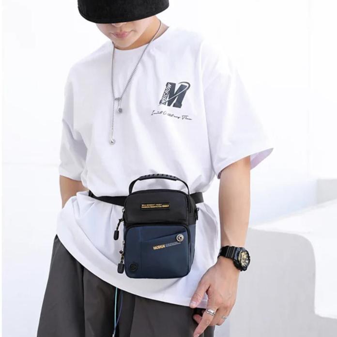 Petit sac bandoulière et taille pour homme (Benin)