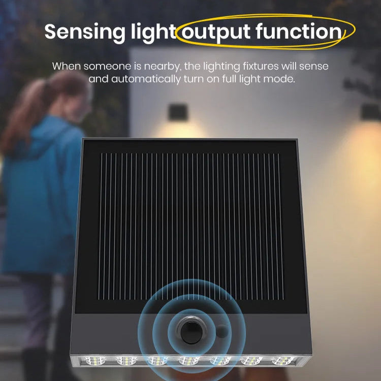 Applique solaire à détection avec 4 modes (Côte d'Ivoire)