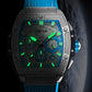 Montre Onola en forme de tonneau pour hommes (Chad)
