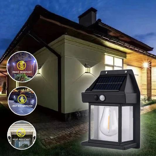 Solar Tungsten Wall Light (Togo)