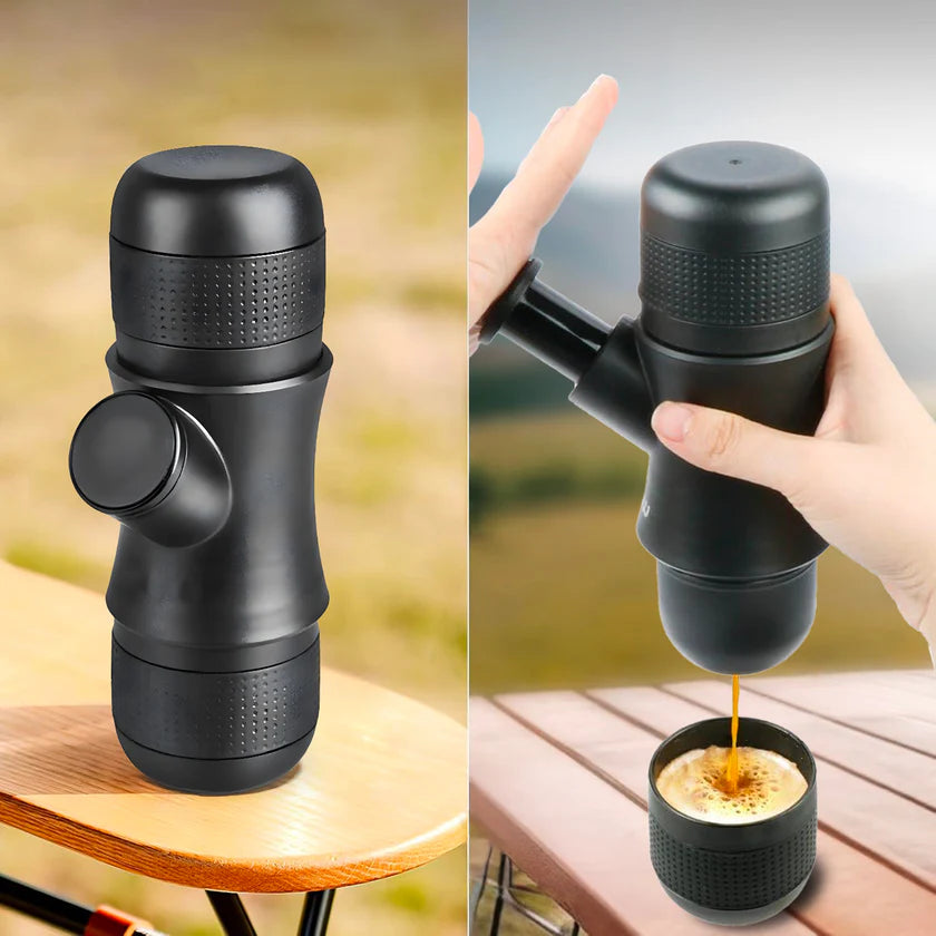 Cafetière manuelle portable pour une utilisation en extérieur (Benin)