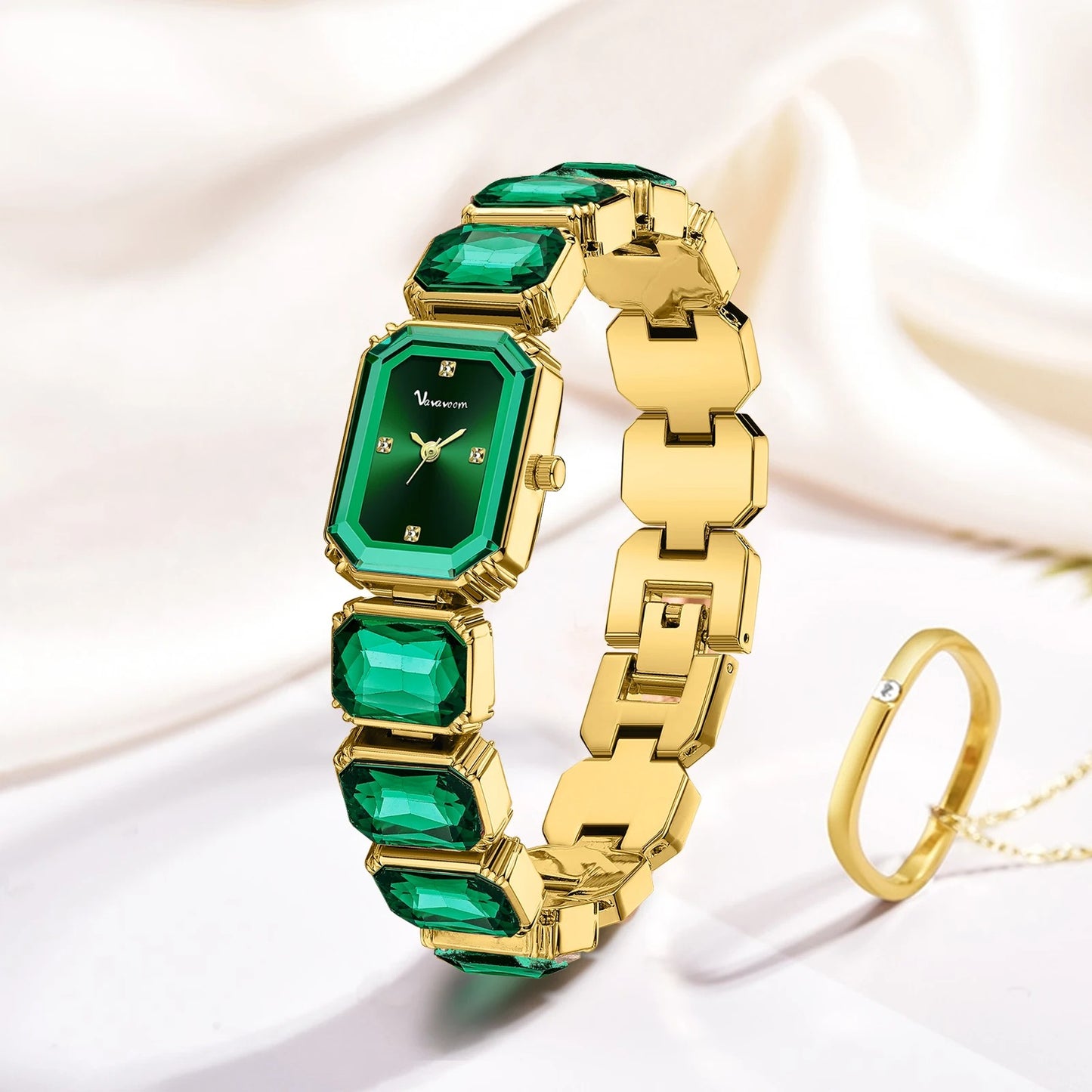 Montre de luxe en diamant (Sénégal)