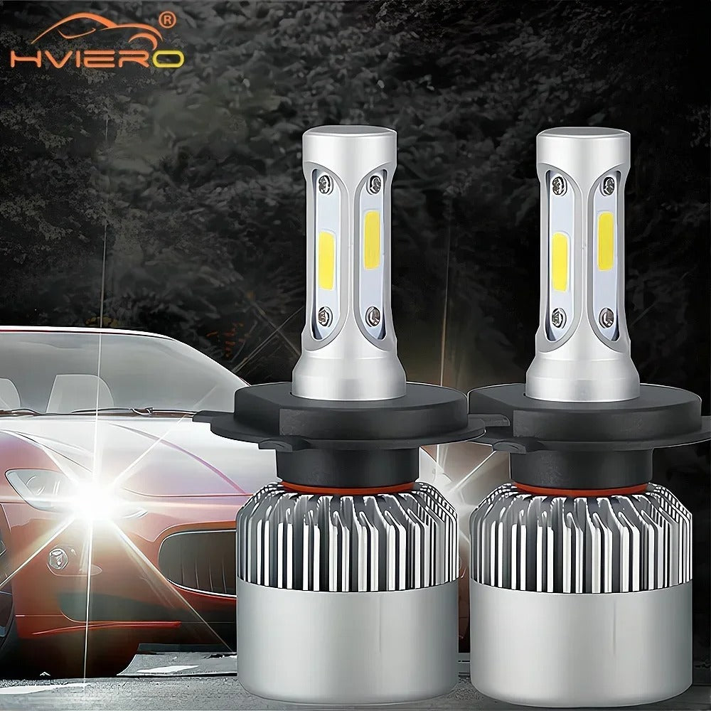 2X Phares LED de voiture Ultra Lumineux C6 ORIGINAL (Gabon)