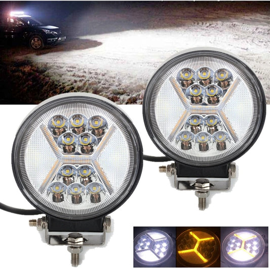 Feu rond LED avec feu de position (Benin)