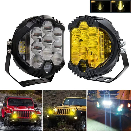 2 phares à LED pour automobile (Benin)