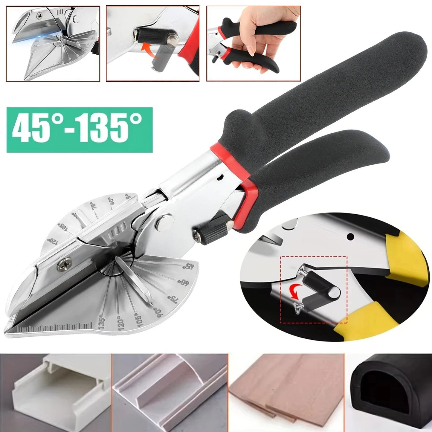 Ciseaux multi-angles pour couper les coins (Congo)