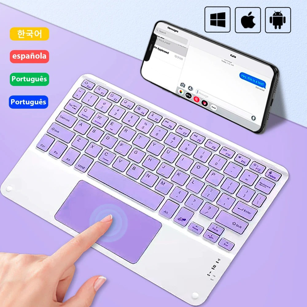 Clavier sans fil avec pavé tactile (Chad)