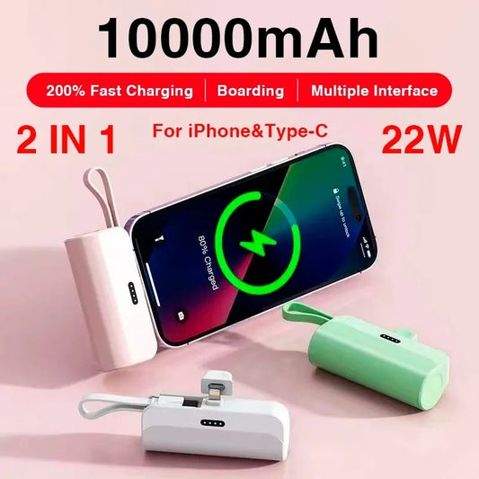 Petite banque d'alimentation portable (Gabon)