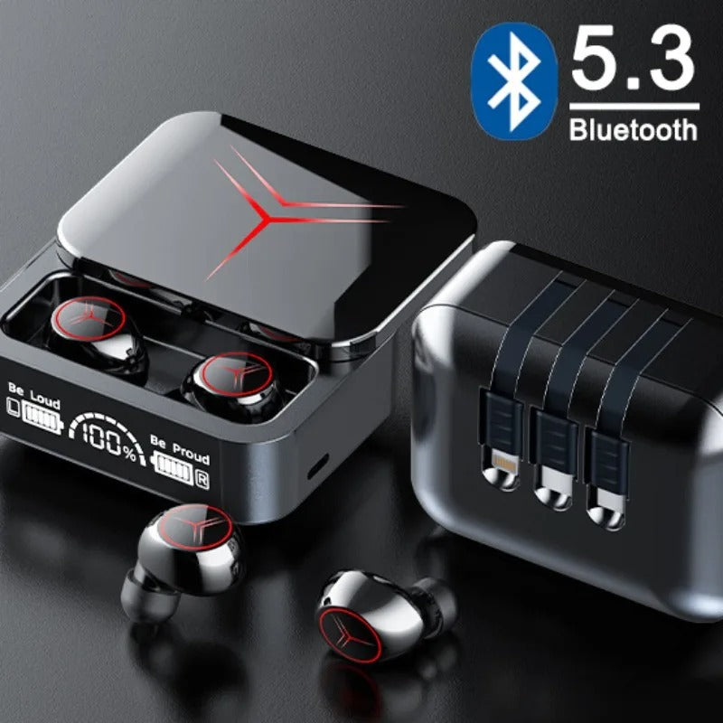 Écouteurs Bluetooth sans fil et batterie externe multi-connexion (Chad)