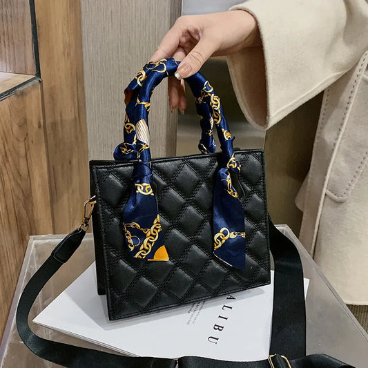 Sac élégant avec foulard en soie (Côte d'Ivoire)