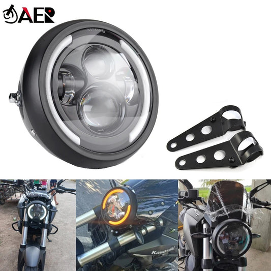 Phare multi-LED 7" avec clignotants (Benin)