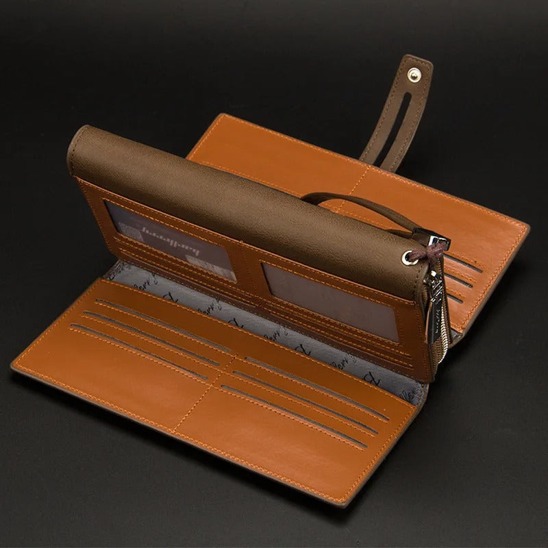 Grand portefeuille en cuir (Benin)