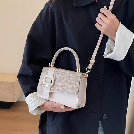 Sac élégant en tweed avec boucle (Chad)