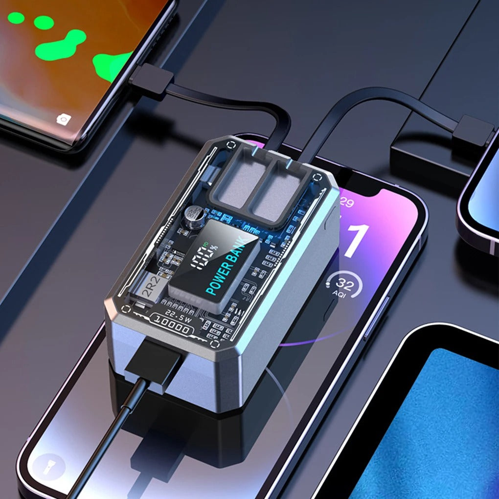 Batterie externe avec puce visible (Congo)