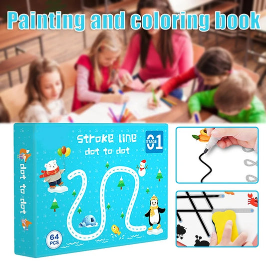 Livre de traçage éducatif pour enfants (Benin)