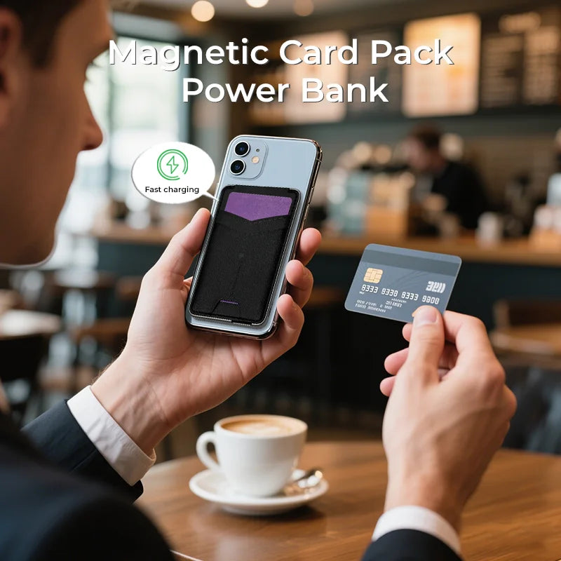 Chargeur sans fil avec étui pour cartes (Benin)