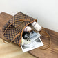 Sac à main Vintage à carreaux 2 pièces (Congo)