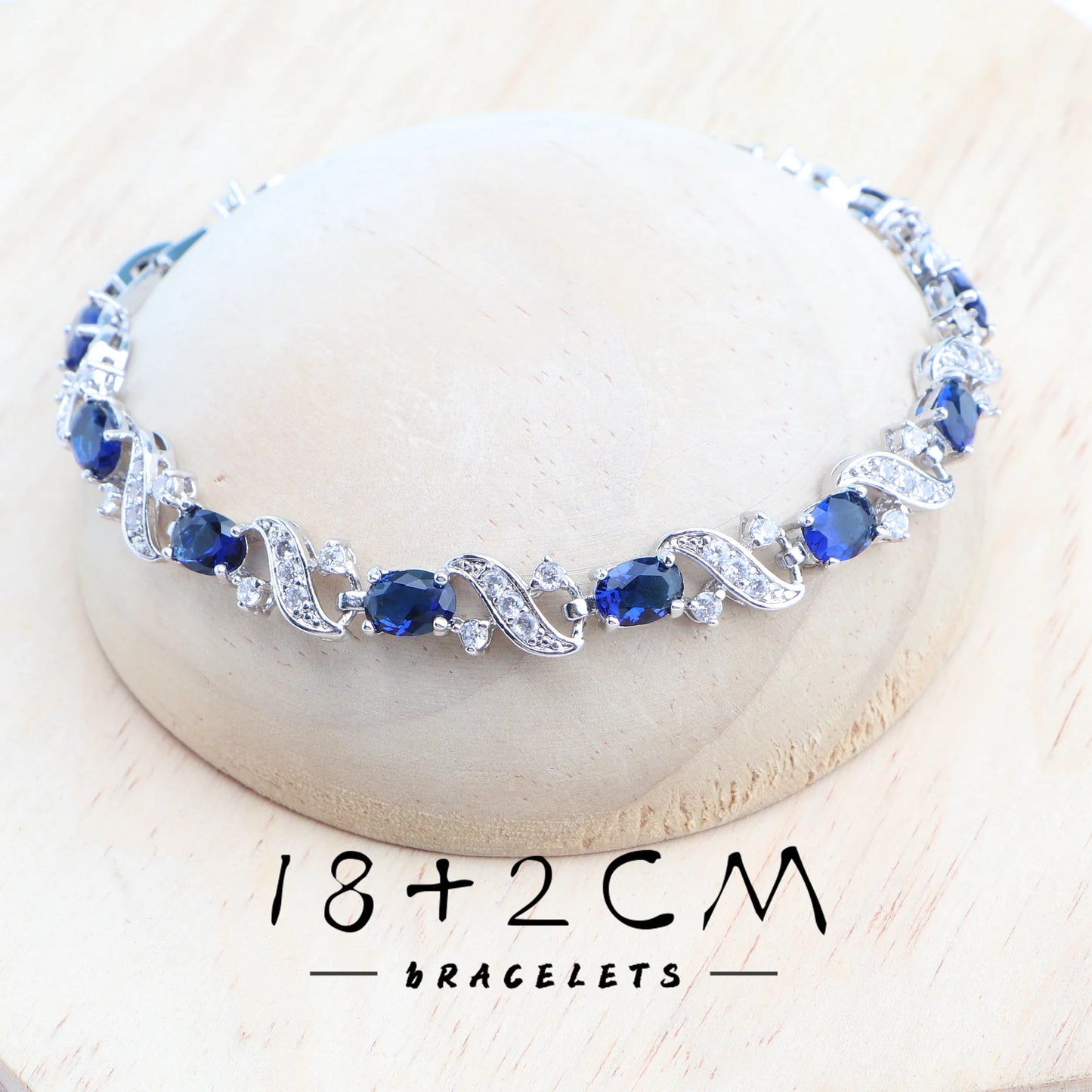 ensemble de bijoux en zircon cubique (Niger)