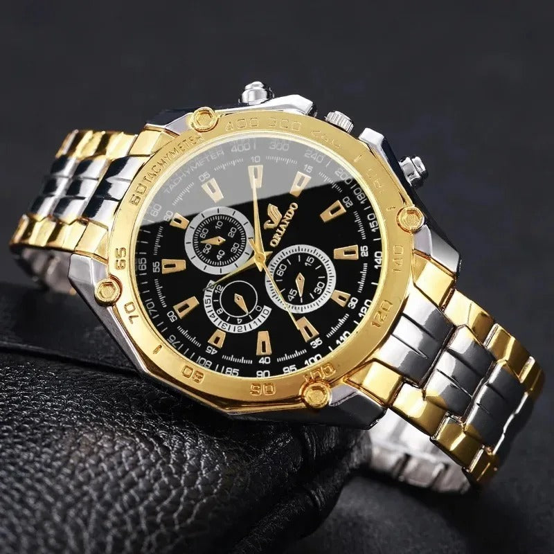 Montre à quartz classique de luxe (Congo)